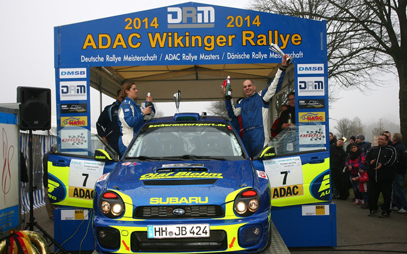 Jan Becker / Bianca Hutzfeld | Subaru WRX Sti Gruppe-H | Wikinger Rallye 2014